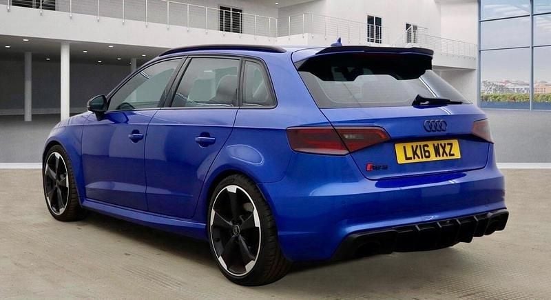 Used Audi RS3 Advanced 2016 Blue Sedan