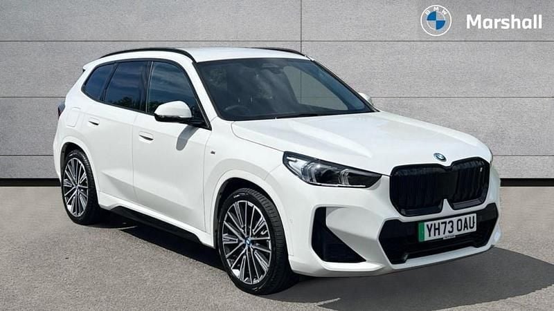 Alpine white Used 2023 BMW iX1 M Sport SUV | £35,128 (Fair price) - Image 1/4