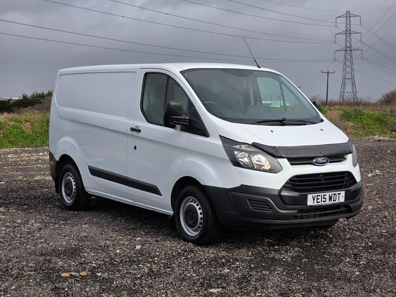 Used Ford Transit Custom 100 HP (73 kW) 2015 White Van