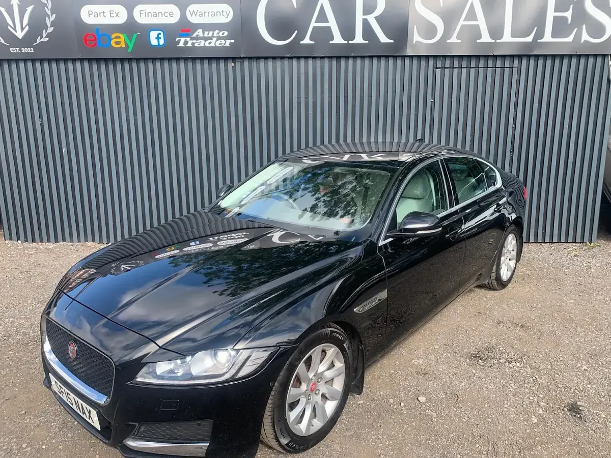 Used Jaguar XF Prestige 2015 Black Sedan