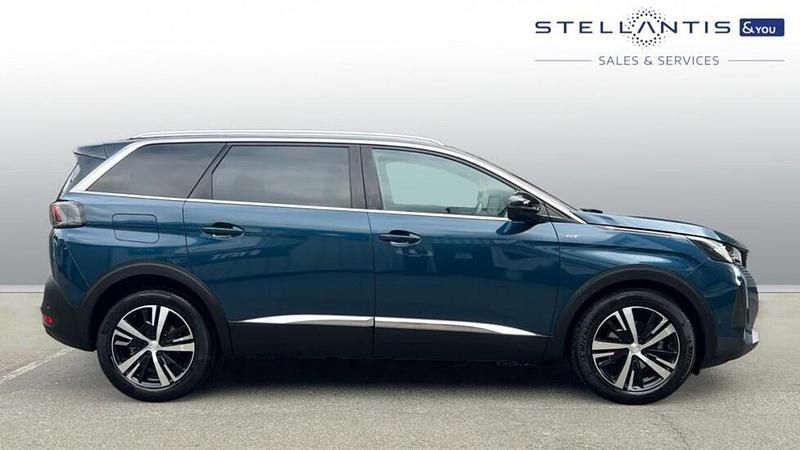 Blue Used 2022 Peugeot 5008 GT MPV | £23,949 (Fair price) - Image 1/4