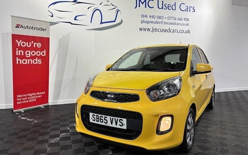 Yellow Used 2015 Kia Picanto Hatchback | £5,495 (Fair price) - Image 1/3