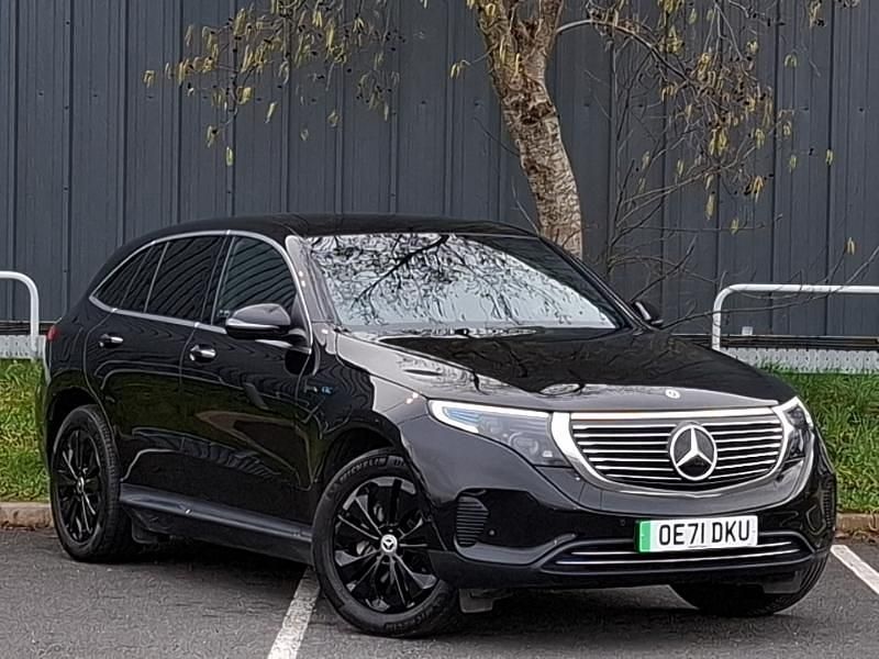 Used Mercedes EQC400 300 kW (408 HP) 2021 Black SUV