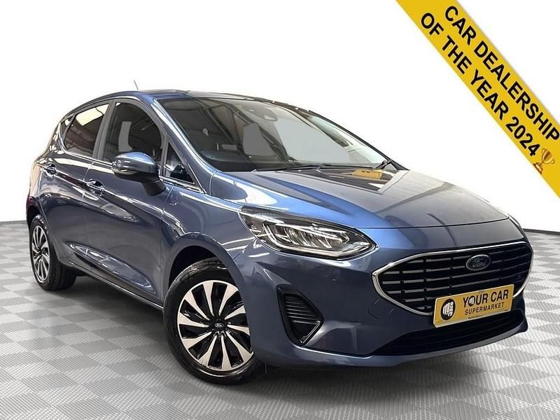 Blue Used 2022 Ford Fiesta Titanium Hatchback | £13,000 (Super price) - Image 1/4