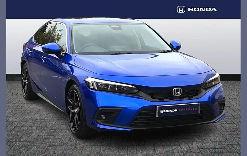 Blue Used 2023 Honda Civic Advance Hatchback | £29,594 (Fair price) - Image 1/4