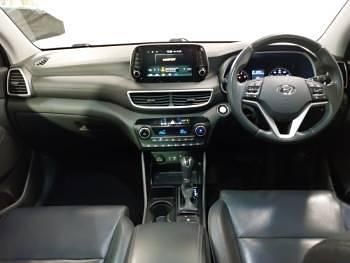 Used Hyundai Tucson Premium SE 177 HP (130 kW) 2019 Blue SUV