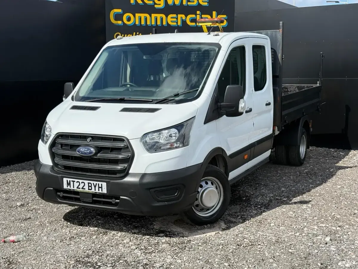 Used Ford Transit 130 HP (95 kW) 2022 White Van