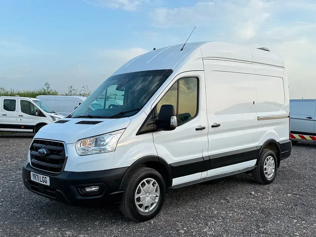 Used Ford Transit Trend 130 HP (95 kW) 2021 White Van