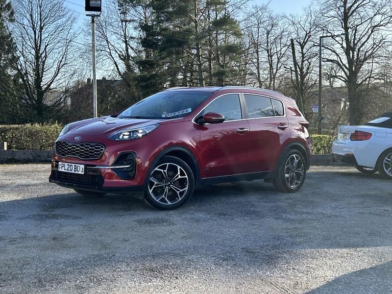 Used Kia Sportage GT-Line S 182 HP (133 kW) 2020 Red SUV