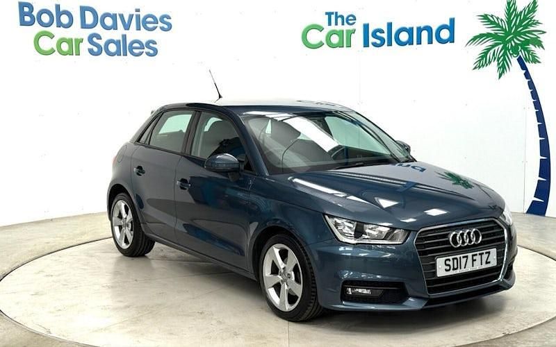 Blue Used 2017 Audi A1 Sportback Sport Hatchback | £10,995 (Fair price) - Image 1/4