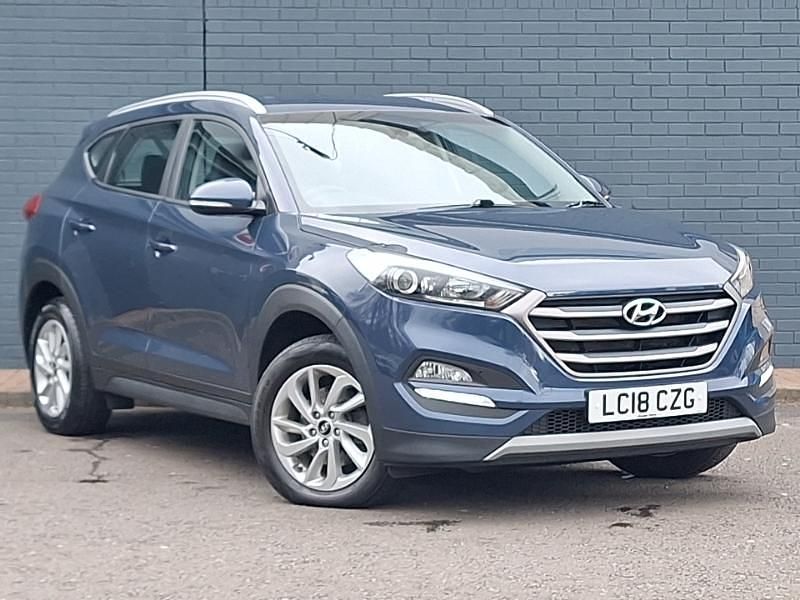 Used Hyundai Tucson SE 132 HP (97 kW) 2018 Blue SUV