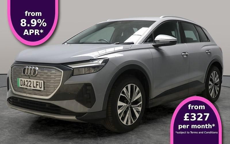 Grey Used 2022 Audi Q4 e-tron Sport SUV | £21,304 - Image 1/3