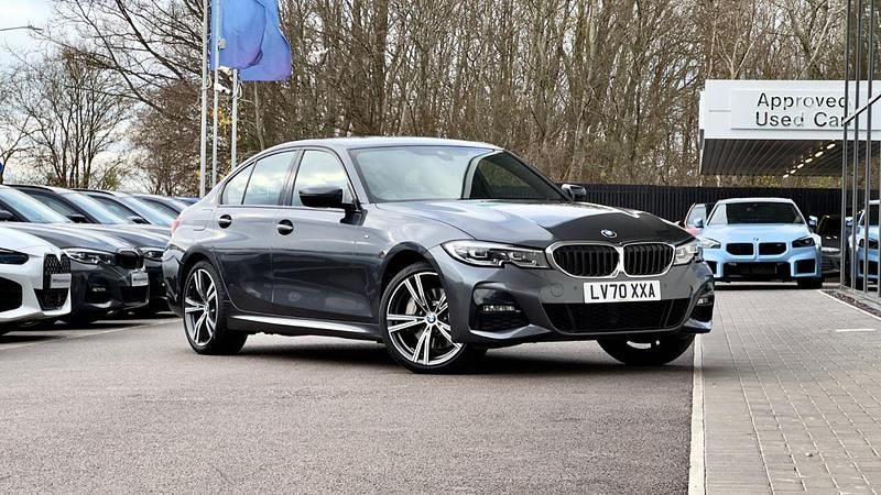 Grey Used 2020 BMW 330e M Sport | £24,750 (Fair price) - Image 1/4