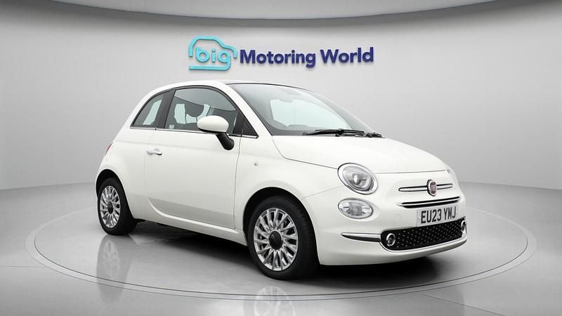 White Used 2023 Fiat 500 Hatchback | £9,009 - Image 1/4