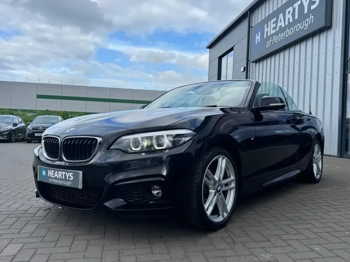 Used BMW 218 M Sport 150 HP (110 kW) 2019 Black Cabriolet