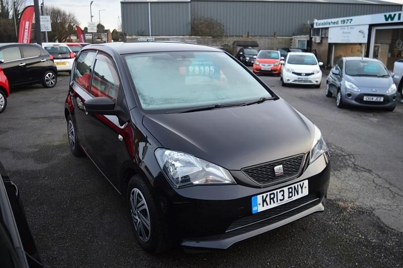 Used Seat Mii 60 HP (44 kW) 2013 Black Hatchback