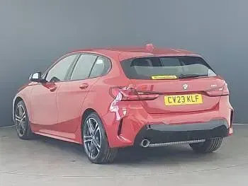 Used BMW 118 M Sport 136 HP (100 kW) 2023 Red Hatchback