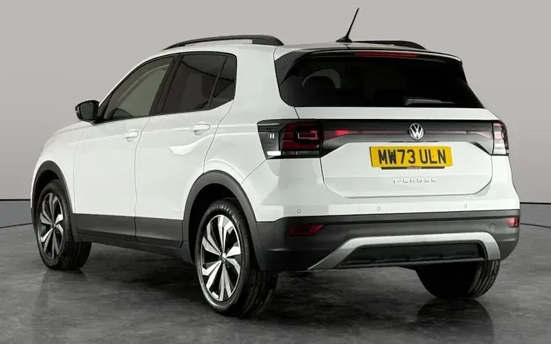 Used VW T-Cross Black Edition 110 HP (80 kW) 2023 White SUV
