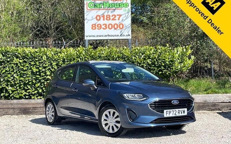 Used Ford Fiesta Trend 101 HP (74 kW) 2022 Blue Hatchback