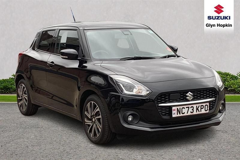 Black Used 2024 Suzuki Swift SZ5 Hatchback | £16,904 (Fair price) - Image 1/4