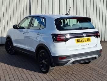 Used VW T-Cross S 95 HP (69 kW) 2019 White SUV