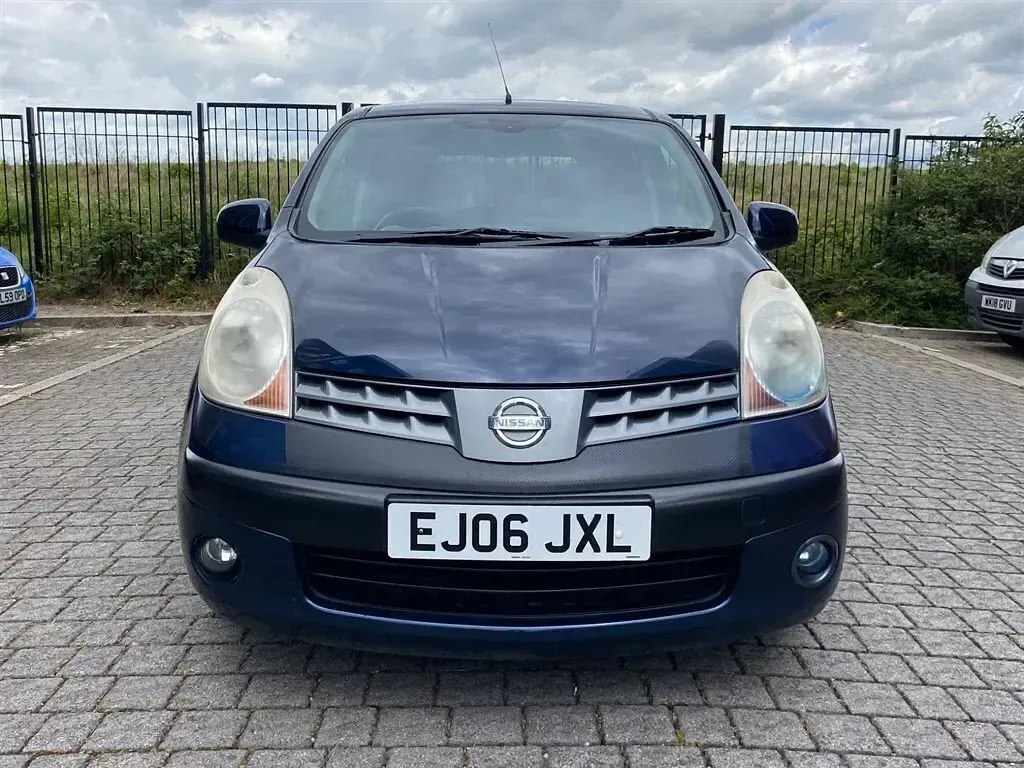 Used Nissan Note 110 HP (80 kW) 2006 Blue Hatchback