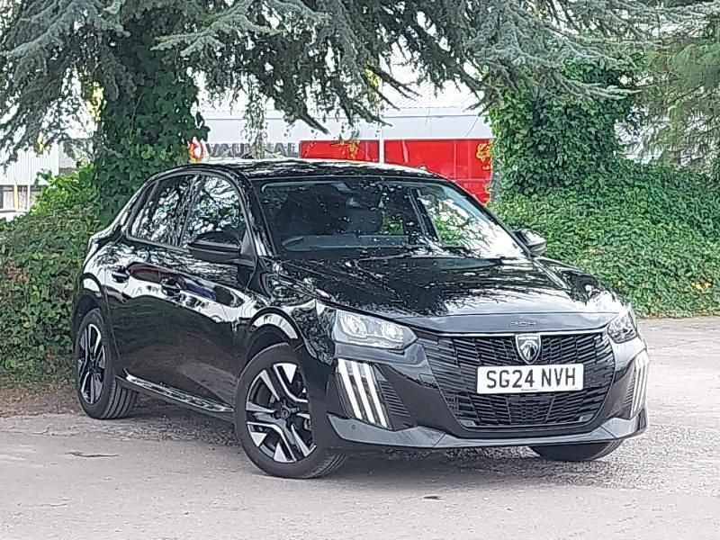 Black Used 2024 Peugeot 208 Allure Hatchback | £16,898 (A bit pricey) - Image 1/4