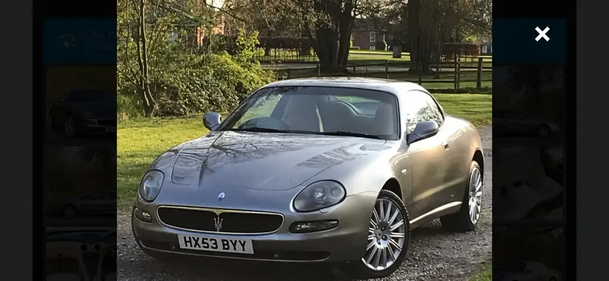 Used Maserati Coupé 385 HP (283 kW) 2004 Grey Coupe