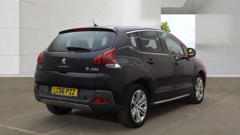 Used Peugeot 3008 Allure 130 HP (95 kW) 2016 Black SUV