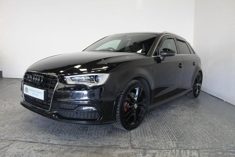 Used Audi A3 Sportback S-Line 184 HP (135 kW) 2014 Black Hatchback