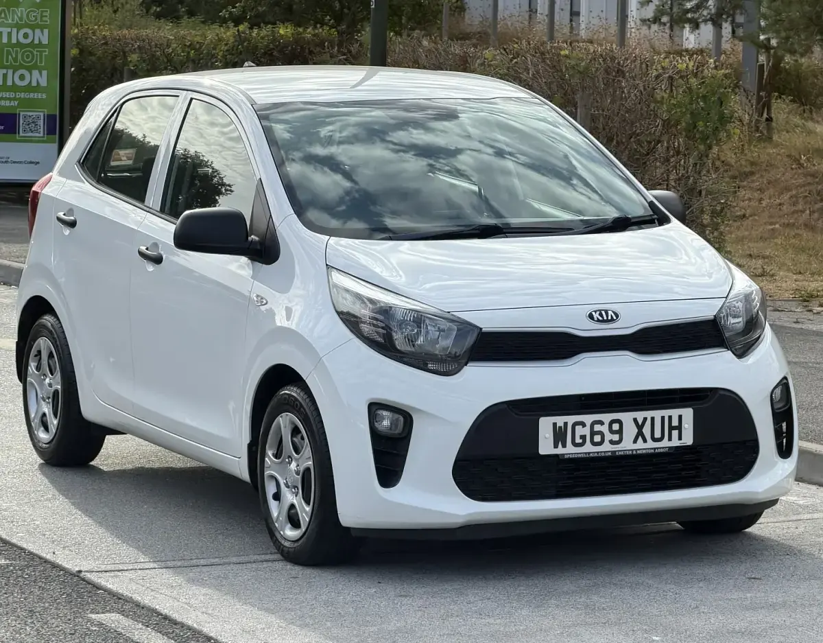 Used Kia Picanto 66 HP (48 kW) 2019 White Hatchback