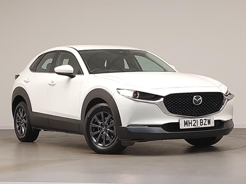 White Used 2021 Mazda CX-30 SUV | £14,998 (Good price) - Image 1/4