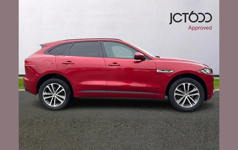 Used Jaguar F-Pace R-Sport 177 HP (130 kW) 2018 Red SUV