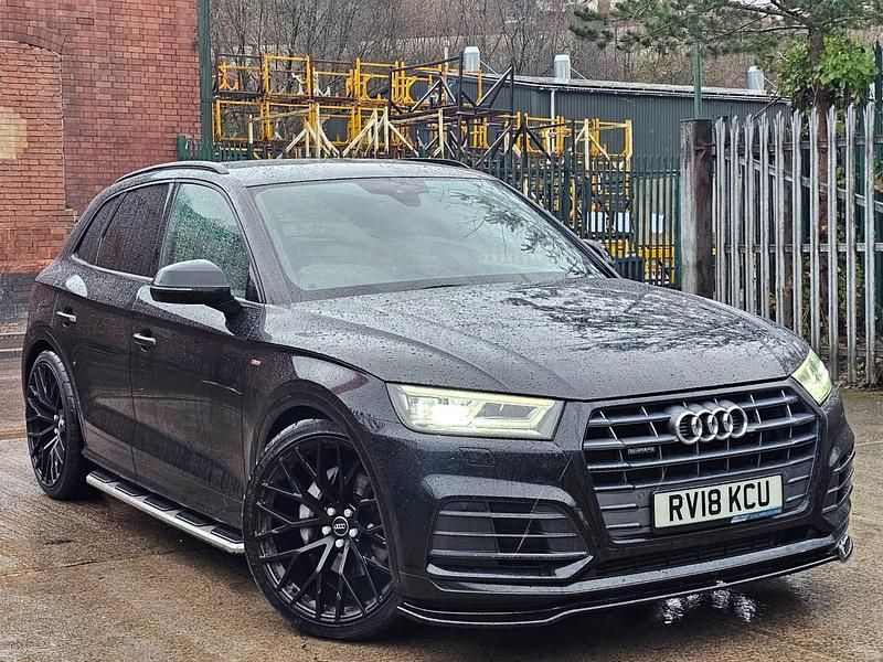 Black Used 2018 Audi Q5 S-Line SUV | £20,295 (Super price) - Image 1/4