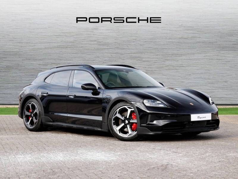 Jet black metallic New 2024 Porsche Taycan 4S Cross Turismo Sedan | £99,900 (A bit pricey) - Image 1/4