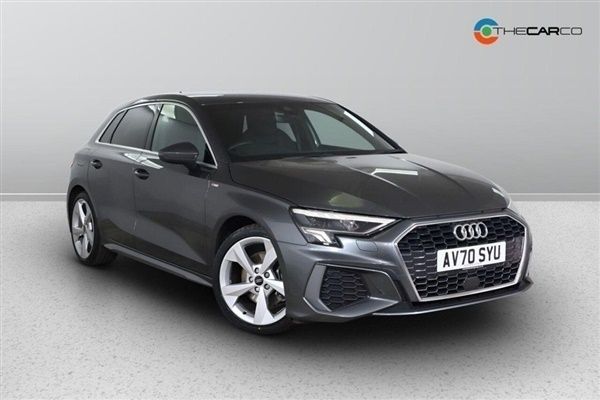Grey Used 2020 Audi A3 Sportback S-Line Hatchback | £19,999 (Fair price) - Image 1/1