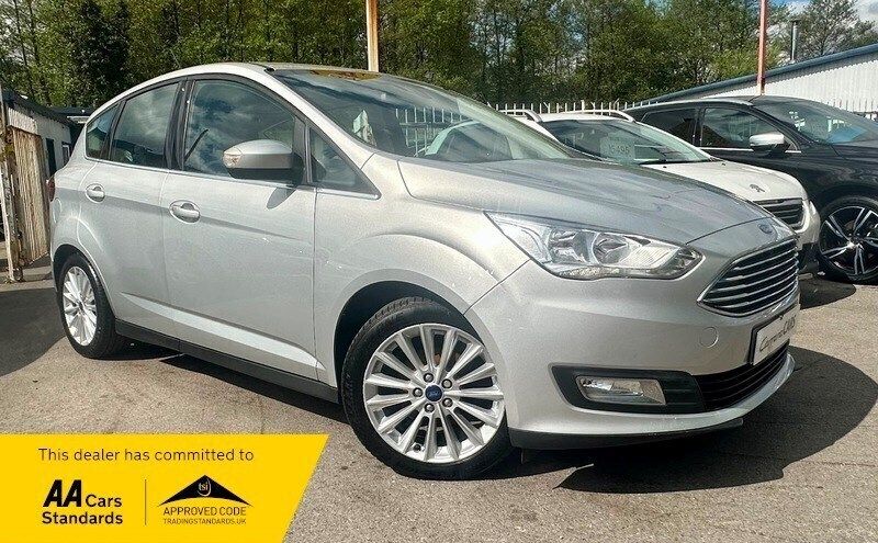 Silver Used 2016 Ford C-MAX Titanium MPV | £8,495 (Fair price) - Image 1/3
