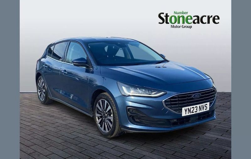 Blue Used 2023 Ford Focus Titanium X Hatchback | £19,990 (Expensive) - Image 1/2