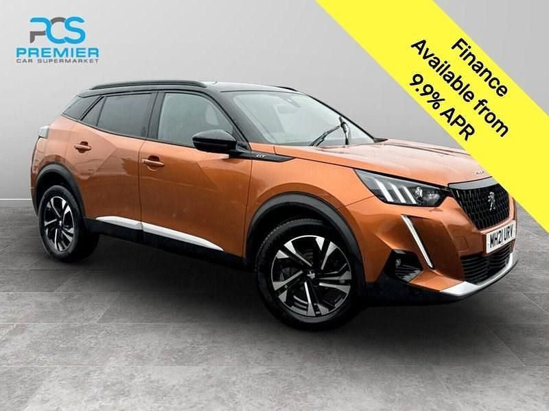 Orange Used 2021 Peugeot 2008 GT SUV | £13,895 (Fair price) - Image 1/3