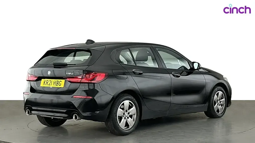 Used BMW 118 2021 Black Hatchback