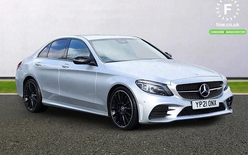 Used Mercedes C220 Active 194 HP (142 kW) 2020 Silver Sedan
