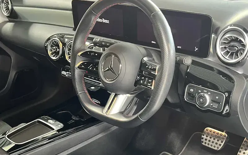 Used Mercedes A200 AMG line 163 HP (119 kW) 2025 Silver Hatchback