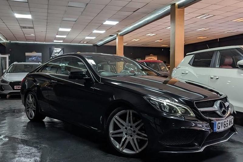 Black Used 2015 Mercedes E220 AMG Line Premium Coupe | £12,260 (Fair price) - Image 1/1