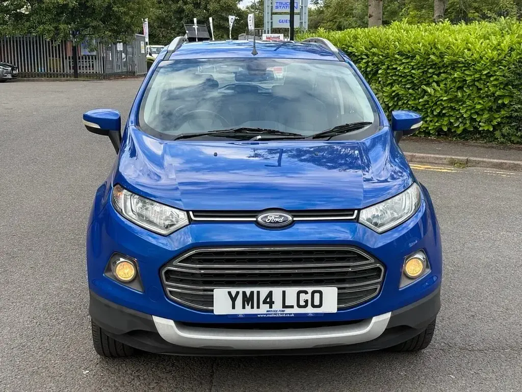 Used Ford Ecosport Titanium 2014 Blue SUV