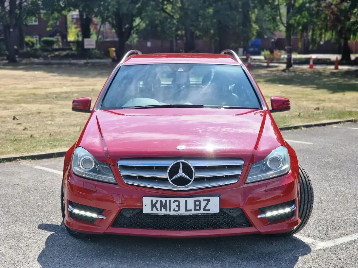Used Mercedes C220 AMG 2013 Red Estate