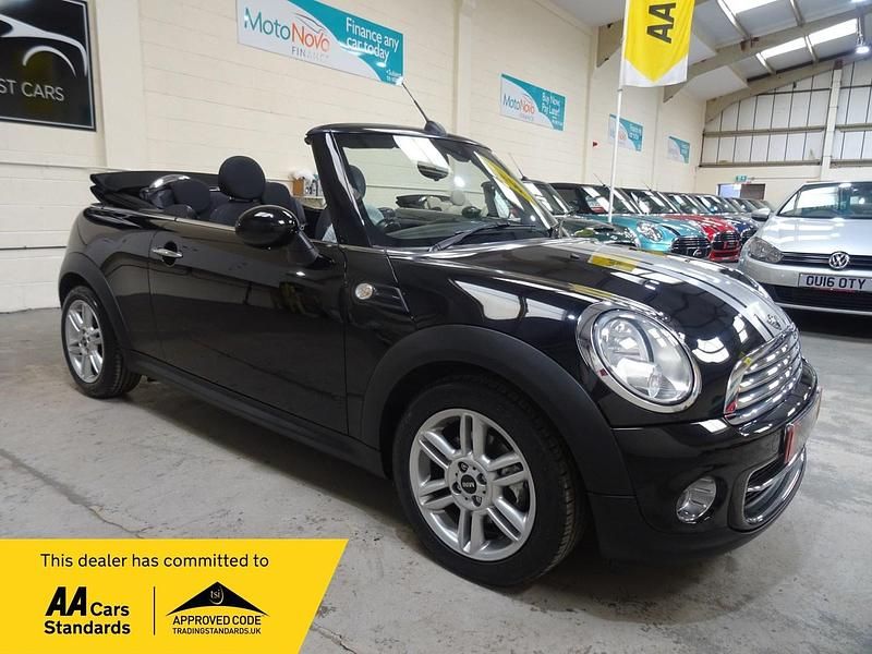 Black Used 2015 Mini Cooper Cabriolet Cabriolet | £11,250 (Fair price) - Image 1/4