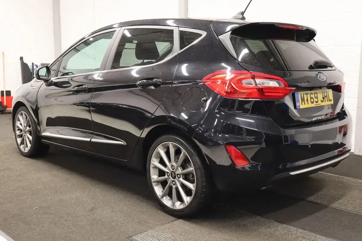 Used Ford Fiesta Vignale 125 HP (91 kW) 2019 Black Hatchback
