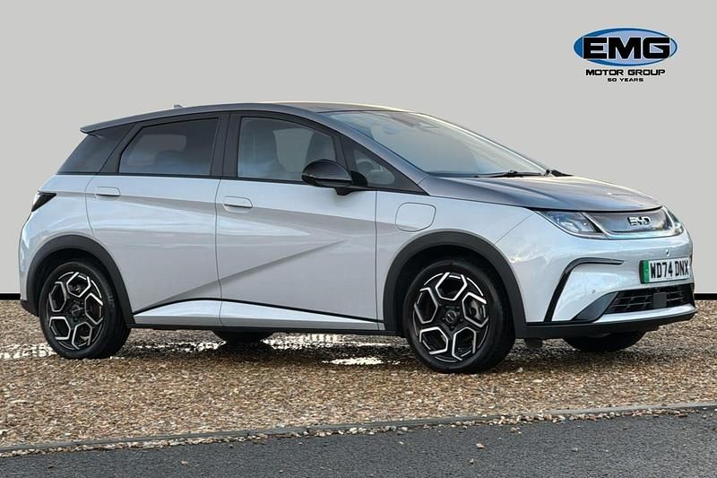 Used BYD Dolphin Design 150 kW (204 HP) 2025 White/grey Hatchback