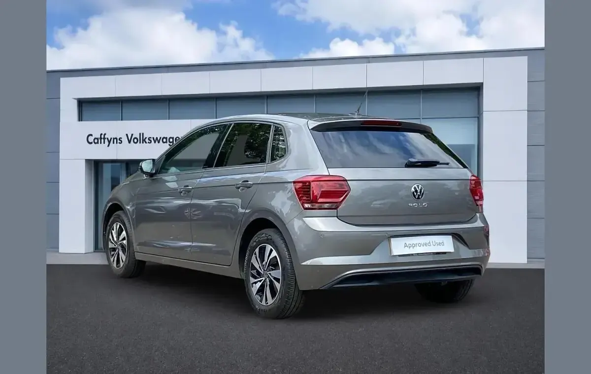 Used VW Polo Match 95 HP (69 kW) 2021 Grey Hatchback