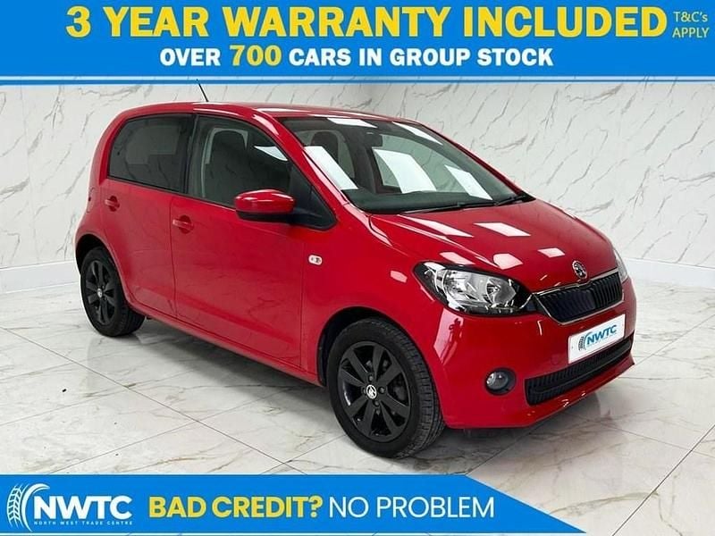 Used Skoda Citigo Colour Edition 60 HP (44 kW) 2017 Red Hatchback